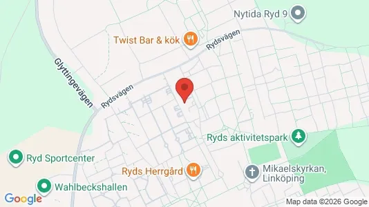 Apartments for rent i Linköping - kort over placeringen