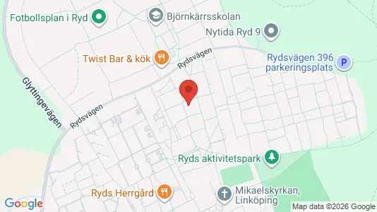 Apartments for rent i Linköping - kort over placeringen