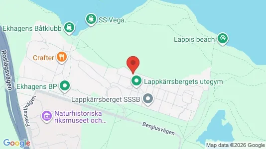Rooms for rent i Östermalm - kort over placeringen