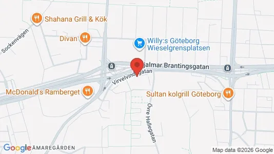 Apartments for rent i Lundby - kort over placeringen