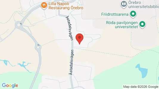 Apartments for rent i Örebro - kort over placeringen