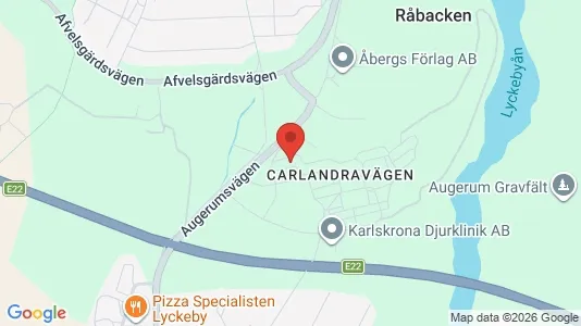 Apartments for rent i Karlskrona - kort over placeringen