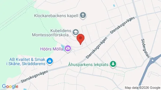 Apartments for rent i Höör - kort over placeringen