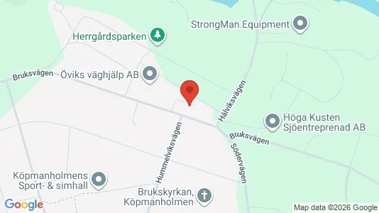 Apartments for rent i Örnsköldsvik - kort over placeringen