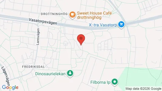 Apartments for rent i Helsingborg - kort over placeringen