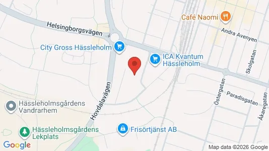 Apartments for rent i Hässleholm - kort over placeringen