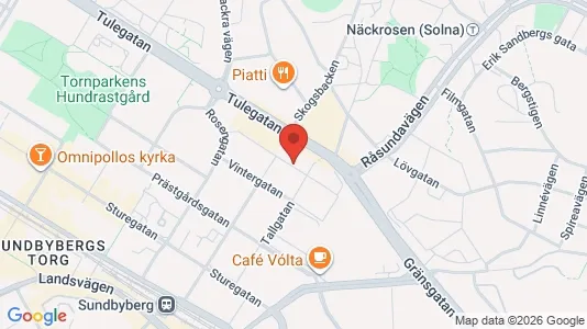 Apartments for rent i Sundbyberg - kort over placeringen