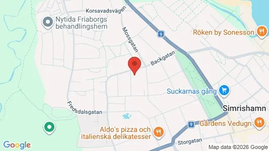Apartments for rent i Simrishamn - kort over placeringen