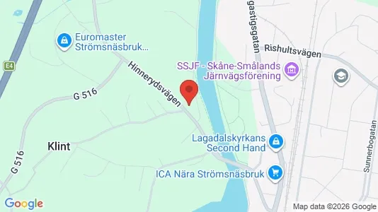 Apartments for rent i Markaryd - kort over placeringen