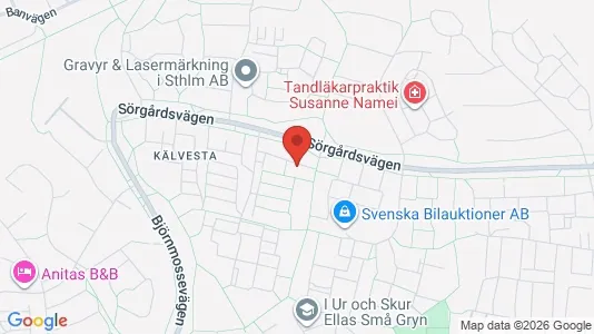 Apartments for rent i Stockholm West - kort over placeringen