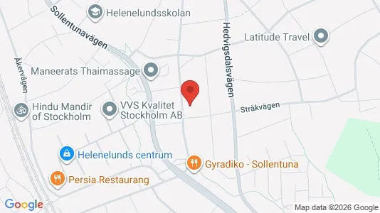 Apartments for rent i Sollentuna - kort over placeringen