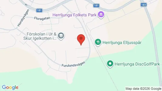 Apartments for rent i Herrljunga - kort over placeringen