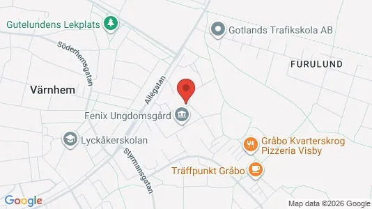 Apartments for rent i Gotland - kort over placeringen