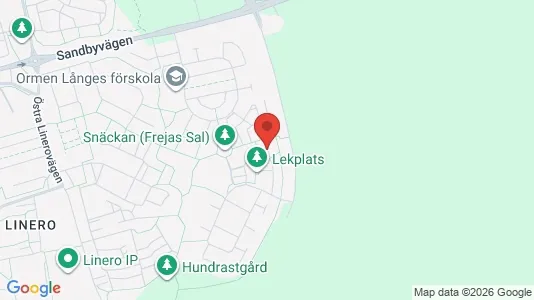 Apartments for rent i Lund - kort over placeringen