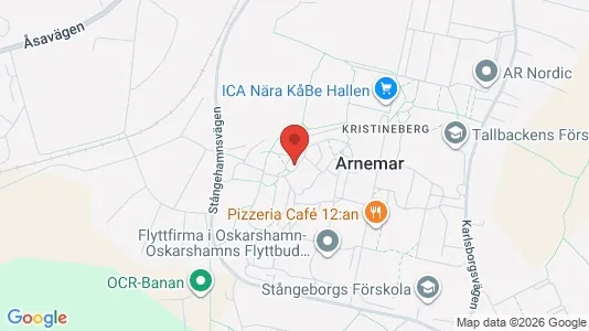 Apartments for rent i Oskarshamn - kort over placeringen