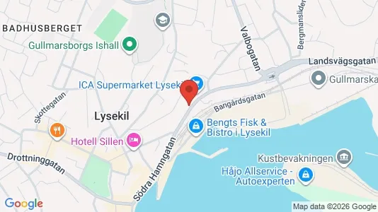 Apartments for rent i Lysekil - kort over placeringen