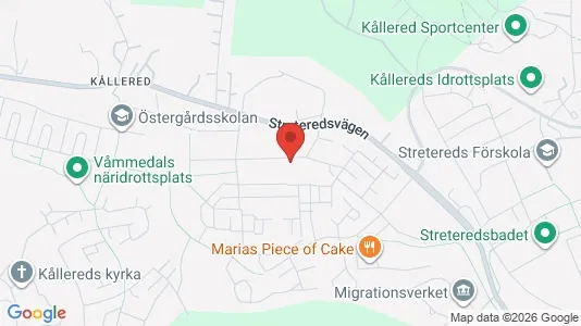 Apartments for rent i Mölndal - kort over placeringen
