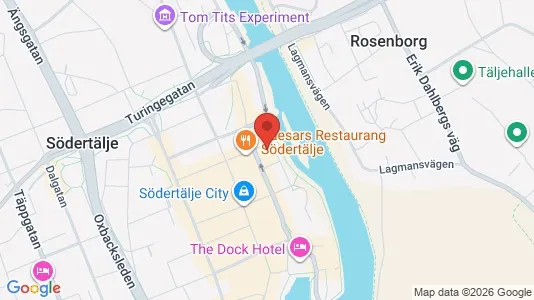 Apartments for rent i Södertälje - kort over placeringen