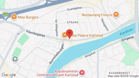 Apartments for rent i Karlstad - kort over placeringen