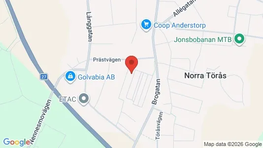 Apartments for rent i Gislaved - kort over placeringen
