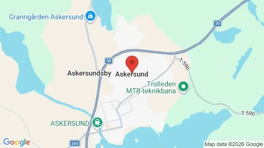 Apartments for rent i Askersund - kort over placeringen