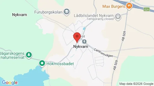 Apartments for rent i Nykvarn - kort over placeringen