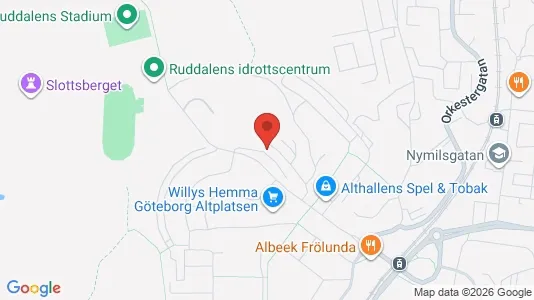 Apartments for rent i Askim-Frölunda-Högsbo - kort over placeringen