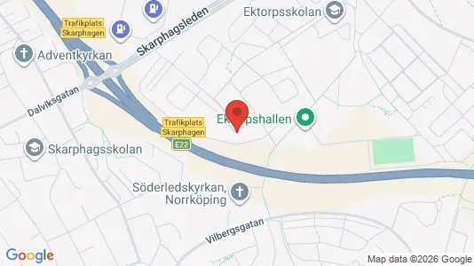 Apartments for rent i Norrköping - kort over placeringen