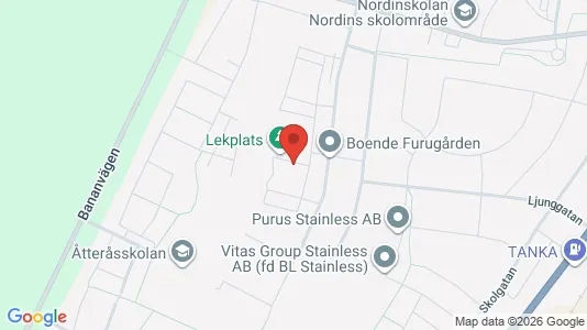 Apartments for rent i Gislaved - kort over placeringen