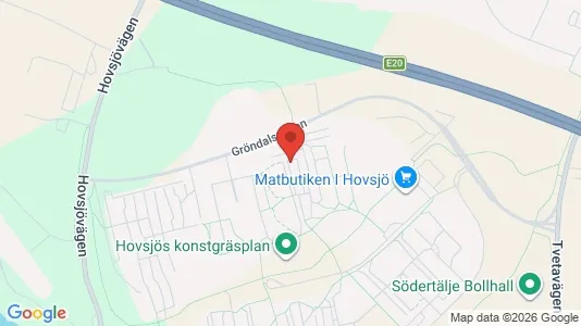 Apartments for rent i Södertälje - kort over placeringen
