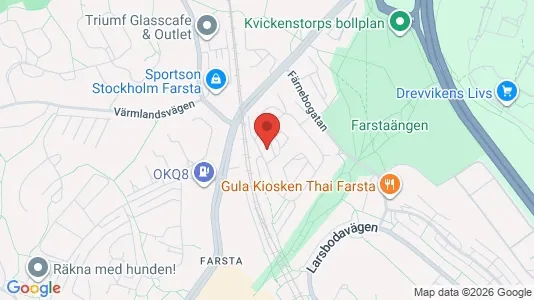 Apartments for rent i Stockholm South - kort over placeringen