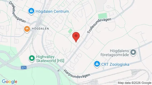 Apartments for rent i Stockholm South - kort over placeringen