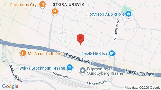 Apartments for rent i Sundbyberg - kort over placeringen