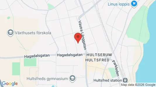 Apartments for rent i Hultsfred - kort over placeringen