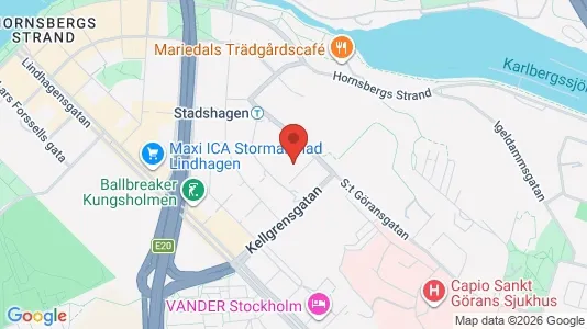 Apartments for rent i Kungsholmen - kort over placeringen