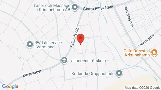 Apartments for rent i Kristinehamn - kort over placeringen