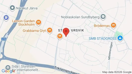 Apartments for rent i Sundbyberg - kort over placeringen