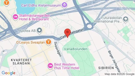 Apartments for rent i Vasastan - kort over placeringen