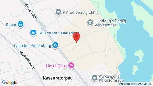 Apartments for rent i Vänersborg - kort over placeringen