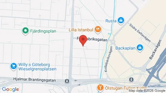 Apartments for rent i Lundby - kort over placeringen