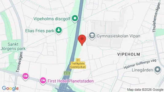 Apartments for rent i Lund - kort over placeringen