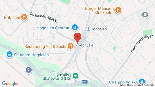 Apartments for rent i Stockholm South - kort over placeringen