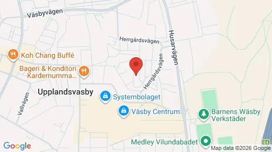 Apartments for rent i Upplands Väsby - kort over placeringen