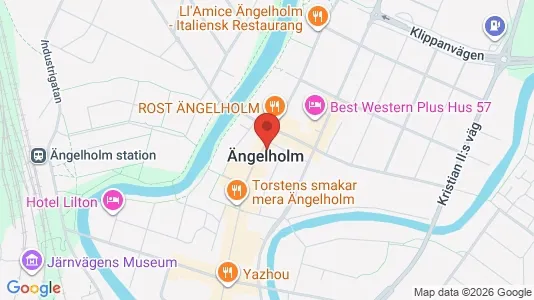 Apartments for rent i Ängelholm - kort over placeringen