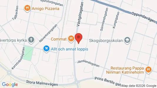 Apartments for rent i Katrineholm - kort over placeringen