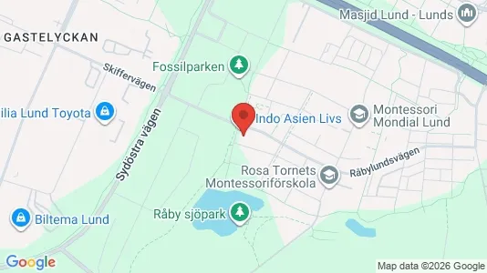 Apartments for rent i Lund - kort over placeringen