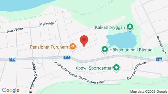 Apartments for rent i Båstad - kort over placeringen