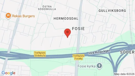 Apartments for rent i Fosie - kort over placeringen
