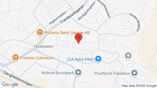 Apartments for rent i Borås - kort over placeringen