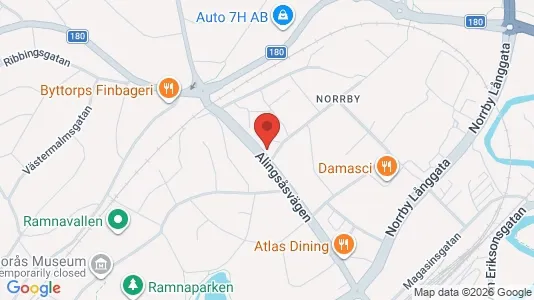 Apartments for rent i Borås - kort over placeringen